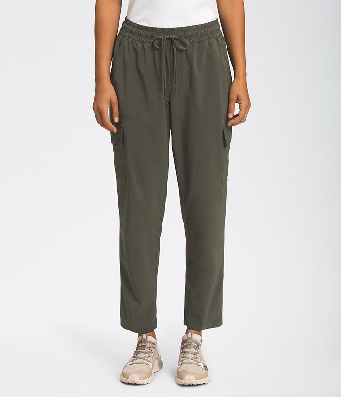 The North Face Never Stop Wearing Cargo Womens Pants Dark Green 270349-YVK